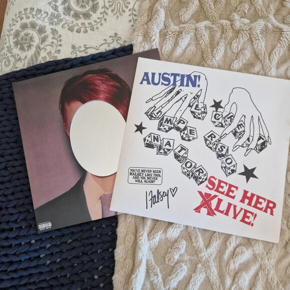 Austin Exclusive Vinyl Halsey The Great Impersonator Tour. New, never used! - Picture 2 of 2
